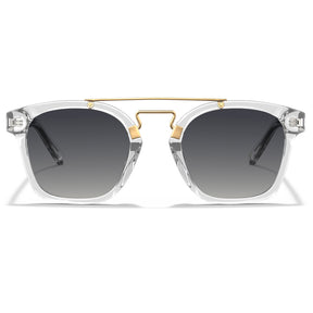 Retro Polarized Sunglasses Womens UV400 Premium Square Acetate Shades Carfia