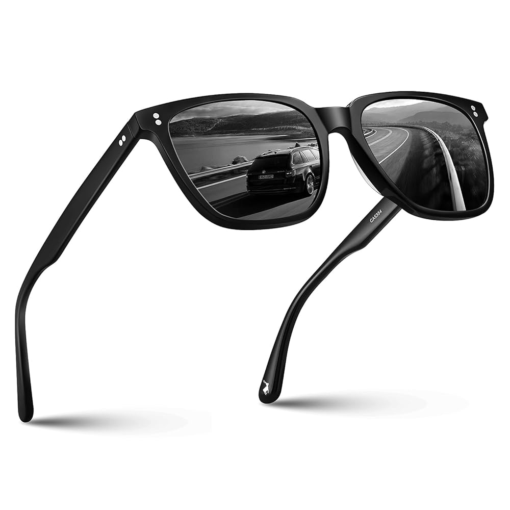 blcack-frame-gray-lens-square-sunglasses-UV400-protection-for-driving-fishing-men-acetate-shades-sun-glasses-fly
