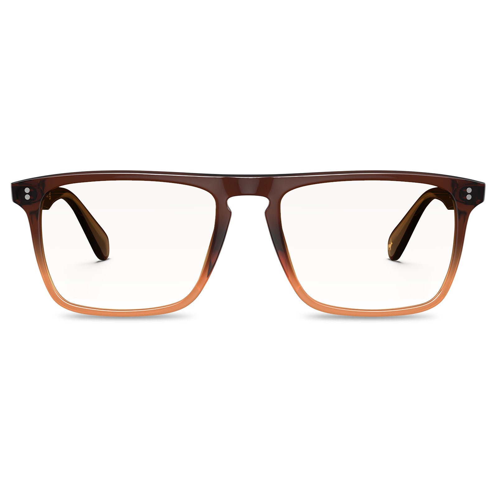 brown-and-coffee-rectangle-eyeglasses-acetate-frame-eye-glasses-front