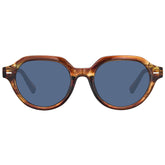Carfia Aomst L06 men brown acetate prescription sunglasses, front view