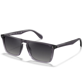 Carfia Shelton-C20 men grey acetate prescription sunglasses, angle view	