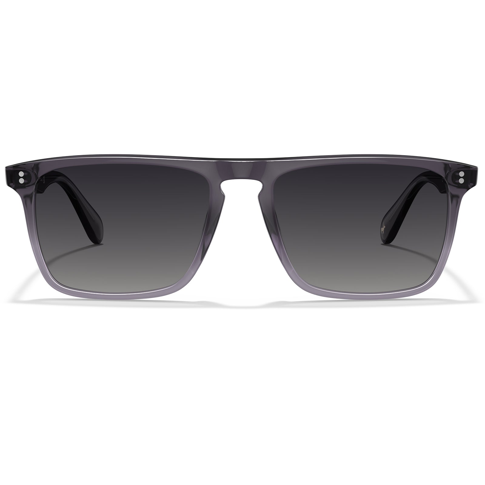 Carfia Shelton-C20 men grey acetate prescription sunglasses, front view