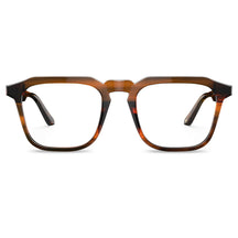 Carfia Albany CA5352-FC02 Brown Acetate Square Prescription Glasses Eyeglasses for Unisex, Front View