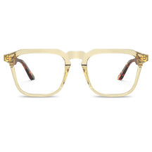 Carfia Albany CA5352-FC06 Gold Acetate Square Prescription Glasses Eyeglasses for Unisex, Front View