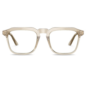 Carfia Albany CA5352-FC09 Gold Acetate Square Prescription Glasses Eyeglasses for Unisex, Front View