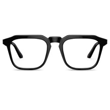 Carfia Albany CA5352-FC11 Black Acetate Square Prescription Glasses Eyeglasses for Unisex, Front View