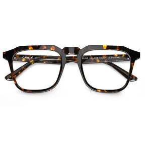 Carfia Albany CA5352-FC13 Tortoise Acetate Square Prescription Glasses Eyeglasses for Unisex, Front View
