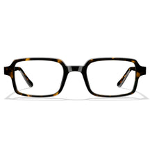 Carfia Amory CA7035-C2 Tortoise Acetate Rectangle Prescription Glasses Eyeglasses for Unisex, Front View
