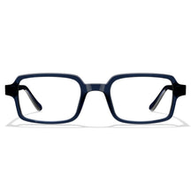 Carfia Amory CA7035-C4 Navy Acetate Rectangle Prescription Glasses Eyeglasses for Unisex, Front View
