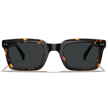 Carfia Arnect-C14-RX Tortoise Acetate Square Polarized Prescription Sunglasses for Men, Front