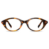 Carfia avenker fc03 women tortoise acetate prescription eyeglasses, front view