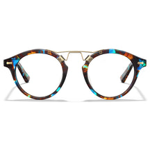 Carfia Avonpak CA5395-FC17 Tortoise Acetate Round Prescription Glasses Eyeglasses for Unisex, Front View
