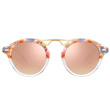 Carfia AvonPark CA5395-C09 Floral Acetate Heart Polarized Sunglasses for Women, Front View