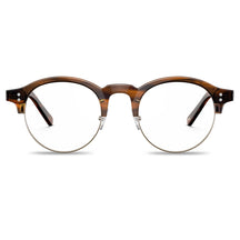 Carfia Cathom CA1962-FC04 Tortoise Acetate Round Prescription Glasses Eyeglasses for Unisex, Front View