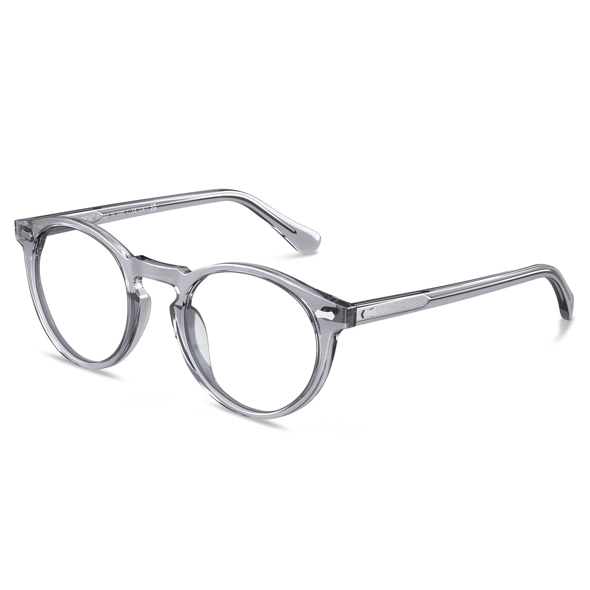 carfia-clear-light-gray-eyeglasses-acetate-frame-round-eyewear-angle
