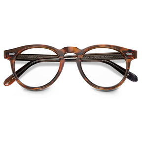 Carfia Dublin CA5506-FC04 Tortoise Acetate Round Prescription Glasses Eyeglasses for Unisex, Angle View