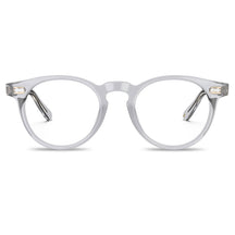 Carfia Dublin CA5506-FC10 Clear Acetate Round Prescription Glasses Eyeglasses for Unisex, Front View