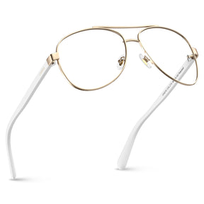 carfia-gold-aviator-prescription-eyeglasses-white-shell-temples-metal-frame-optical-glasses-fly