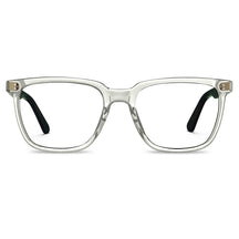 Carfia Kenosha CA5354FL22 Clear Acetate Square Prescription Glasses Eyeglasses for Men, Front View