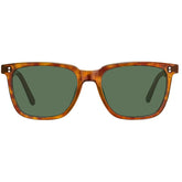 Carfia Kenosha CA5354L16 Tortoise Acetate Wayfarer Polarized Sunglasses for Men, Front View