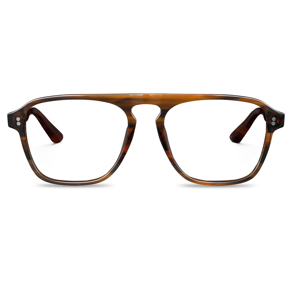carfia-lightweight-acetate-eyeglasses-brown-prescrition-eyewear-front