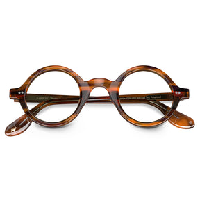 carfia-lightweight-brown-acetate-eyeglasses-frame-prescrition-round-eyewear-flod