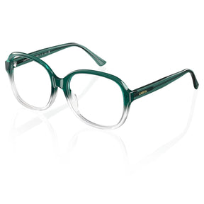 Carfia Matthew CA2024-C13 Green Acetate Square Prescription Glasses Eyeglasses for Women, Angle View