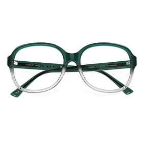 Carfia Matthew CA2024-C13 Green Acetate Square Prescription Glasses Eyeglasses for Women, Detail View