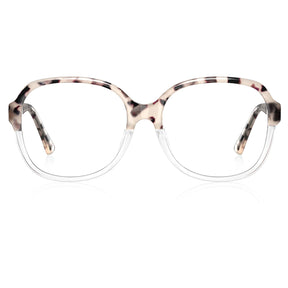 Carfia Matthew CA2024-C14 Tortoise Acetate Square Prescription Glasses Eyeglasses for Women, Front View