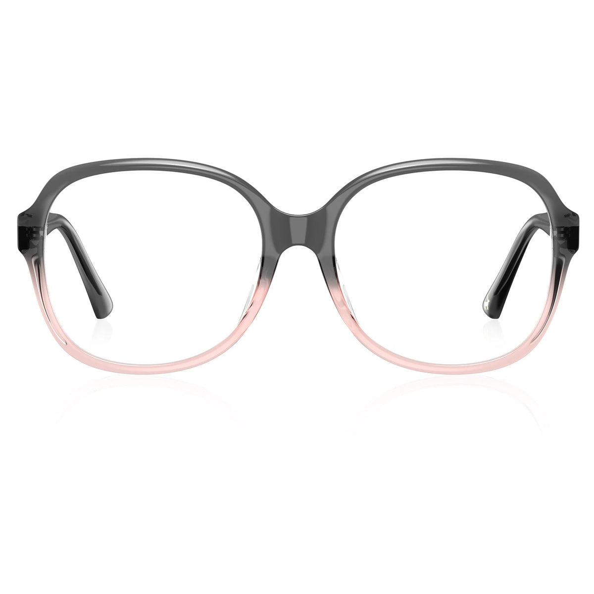 Carfia Matthew CA2024-C15 Multicolor Acetate Square Prescription Glasses Eyeglasses for Women, Front View