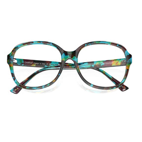 Carfia Matthew CA2024FC02 Tortoise Acetate Square Prescription Glasses Eyeglasses for Women, Detail View