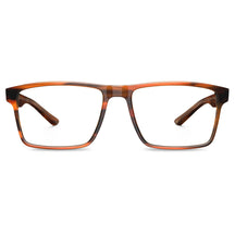 Carfia Matthew CA62162-FC02 Brown Acetate Rectangular Prescription Glasses Eyeglasses for Women, Front View