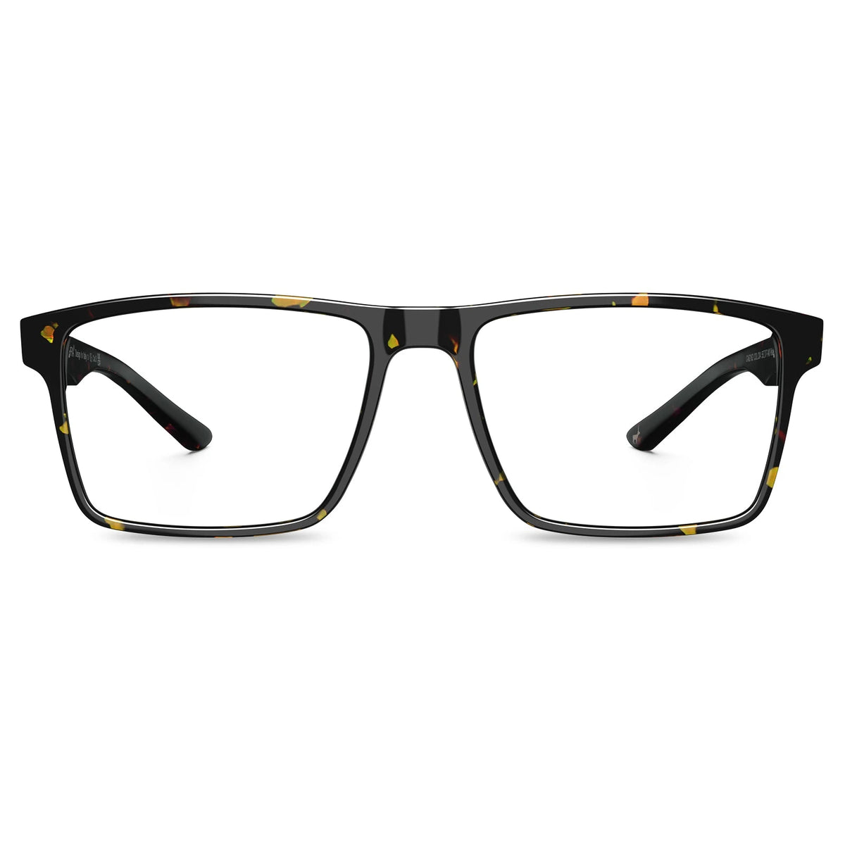 Carfia Matthew CA62162-FC04 Tortoise Acetate Rectangular Prescription Glasses Eyeglasses for Women, Front View