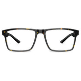 Carfia Matthew CA62162-FC04 Tortoise Acetate Rectangular Prescription Glasses Eyeglasses for Women, Front View