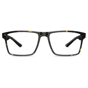 Carfia Matthew CA62162-FC04 Tortoise Acetate Rectangular Prescription Glasses Eyeglasses for Women, Front View