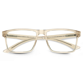Carfia Matthew CA62162-FC05 Blue Acetate Rectangular Prescription Glasses Eyeglasses for Women, Lifestyle View