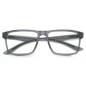 Carfia Matthew CA62162-FC06 Grey Acetate Rectangular Prescription Glasses Eyeglasses for Women, Detail View