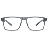 Carfia Matthew CA62162-FC06 Grey Acetate Rectangular Prescription Glasses Eyeglasses for Women, Front View