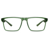 Carfia Matthew CA62162-FC07 Green Acetate Rectangular Prescription Glasses Eyeglasses for Women, Front View