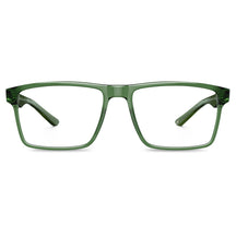 Carfia Matthew CA62162-FC07 Green Acetate Rectangular Prescription Glasses Eyeglasses for Women, Front View