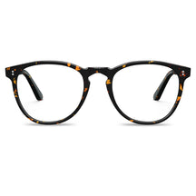 Carfia Orlanda-FL09 Tortoise Acetate Round Prescription Glasses Eyeglasses for Unisex, Front
