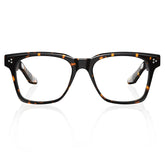 Carfia Peoria CA31109-FC13 Tortoise Acetate Rectangle Prescription Glasses Eyeglasses for Unisex, Front View