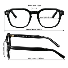 carfia-prescrition-eyewear-men-and-women-lightweight-black-acetate-eyeglasses-size