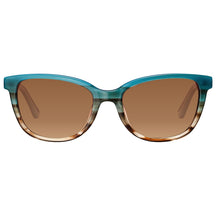 Carfia Safari CA5287-C08 Multicolor Acetate Cat Eye Polarized Sunglasses for Women, Front View