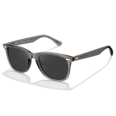 Carfia Sedona CA5356-C06 Grey Acetate Square Polarized Sunglasses for Men, Three-Quarter View