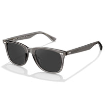 Carfia Sedona CA5356-C06 Grey Acetate Square Polarized Sunglasses for Men, Three-Quarter View