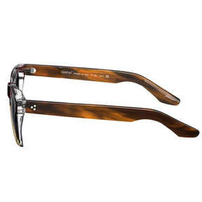 Carfia Simba CA31109-C03 Wine Red Champagne Acetate Square Polarized Sunglasses for Men, Side-2 View