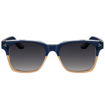 Carfia Simba CA31109-C04 Navy Champagne Acetate Square Polarized Sunglasses for Men, Front View