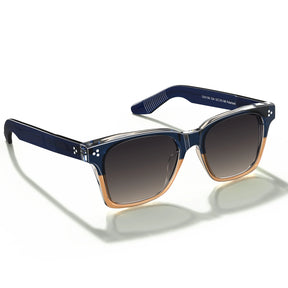 Carfia Simba CA31109-C04 Navy Champagne Acetate Square Polarized Sunglasses for Men, Side View