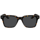 Carfia Simba CA31109-C14 Tortoise Acetate Square Polarized Sunglasses for Men, Front View